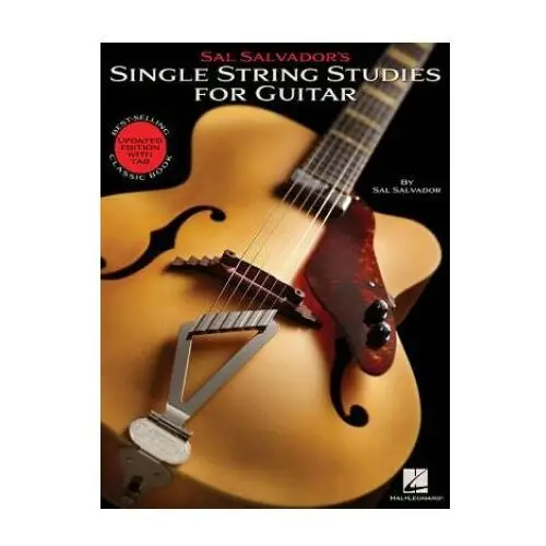 Hal leonard Sal salvador's single string studies for guitar: bestselling classic book - updated edition with tab