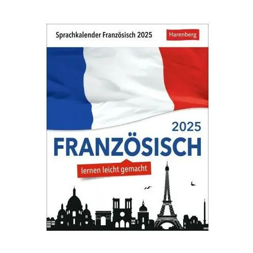 Harenberg Französisch sprachkalender 2025 - französisch lernen leicht gemacht - tagesabreißkalender