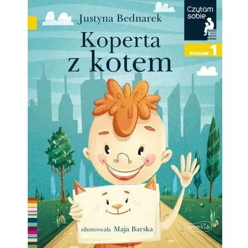 Harper Collins Książeczka Koperta z kotem. Czytam sobie. Poziom 1