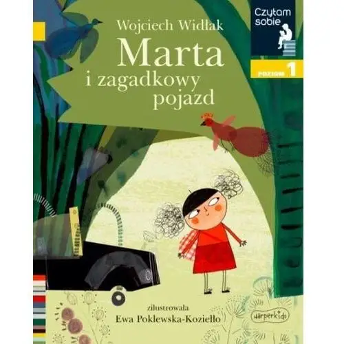 Harper Collins Książeczka Marta i Zagadkowy pojazd. Czytam sobie. Poziom 1 2