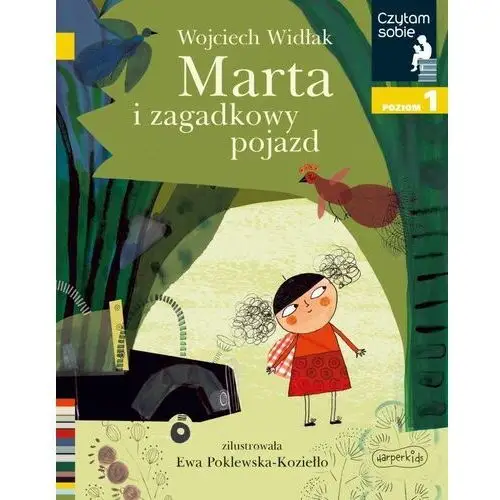 Harper Collins Książeczka Marta i Zagadkowy pojazd. Czytam sobie. Poziom 1