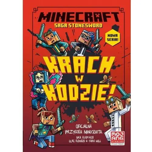 Książeczka minecraft. krach w kodzie! Harper collins