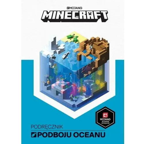 Harper collins książeczka minecraft. podręcznik podboju oceanu