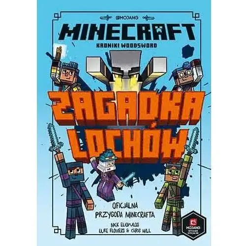 Harper collins książeczka minecraft. zagadka lochów