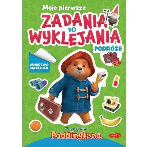 Harper Collins Książeczka Przygody Misia Paddingtona. Moje pierwsze zadania do wyklejania. Podróże 2