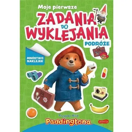 Harper Collins Książeczka Przygody Misia Paddingtona. Moje pierwsze zadania do wyklejania. Podróże