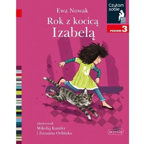 Harper collins książeczka rok z kocicą izabelą. czytam sobie. poziom 3