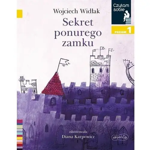 Harper Collins Książeczka Sekret ponurego zamku. Czytam sobie. Poziom 1, 5_843736