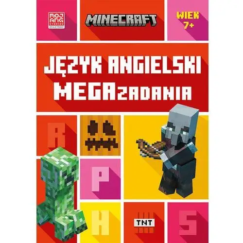 Harper collins polska Minecraft. język angielski. megazadania 7+