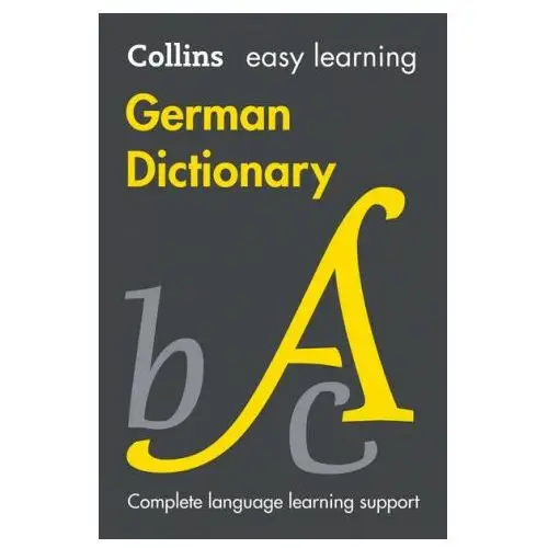 Easy learning german dictionary Harpercollins publishers