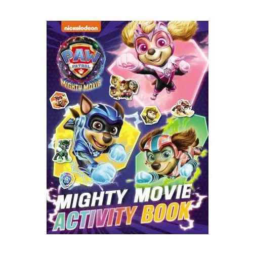 Paw patrol mighty movie sticker activity book Harpercollins publishers