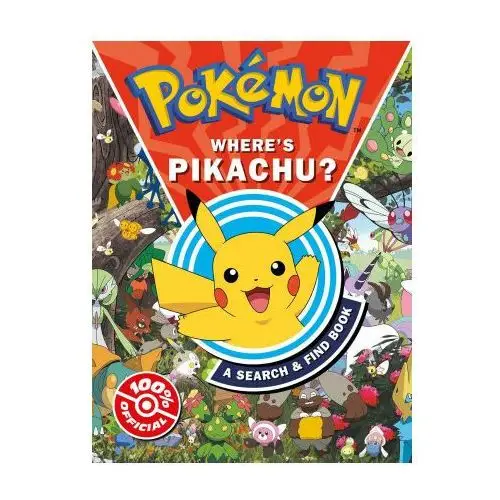 Pokemon where's pikachu? a search & find book Harpercollins publishers