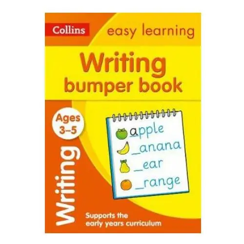 Writing bumper book ages 3-5 Harpercollins publishers