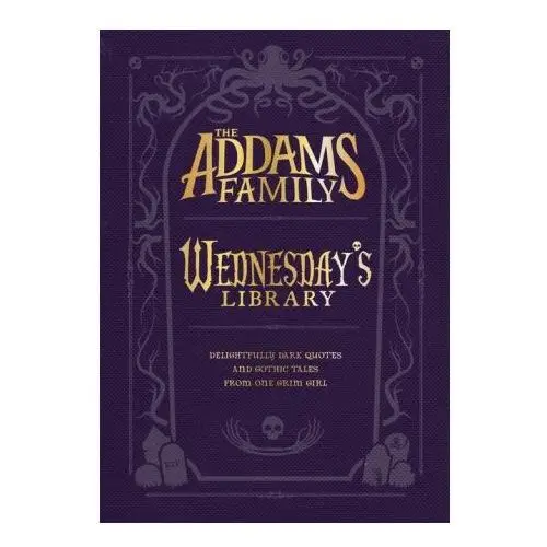 Harpercollins The addams family: wednesday's library