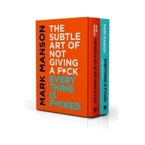 Harpercollins The subtle art of not giving a fck / everything is fcked box set