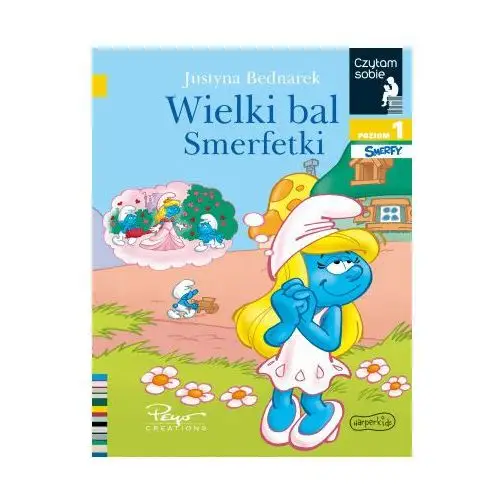 Wielki bal Smerfetki. Czytam sobie. Poziom 1