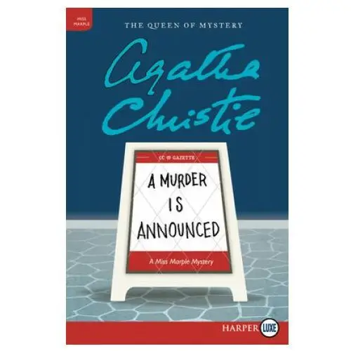 A murder is announced: a miss marple mystery Harperluxe