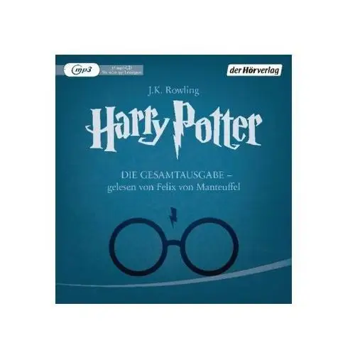Harry Potter - Die Gesamtausgabe, 15 MP3-CDs Rowlingová Joanne Kathleen