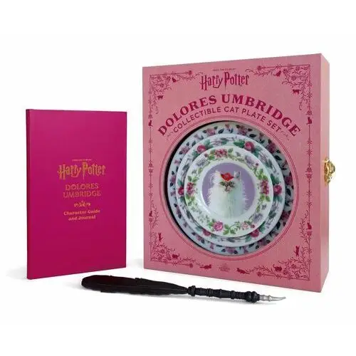 Harry Potter: Dolores Umbridge Collectible Cat Plate Set