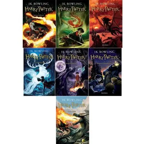 Harry Potter Pakiet Duddle'a T.1-7 J.k.rowling Tw