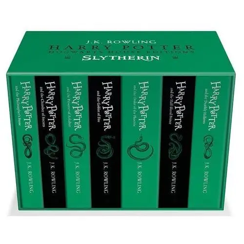 Harry potter. slytherin house editions. paperback box set