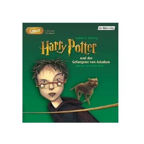 Harry Potter und der Gefangene von Askaban, 2 MP3-CDs Rowlingová Joanne Kathleen