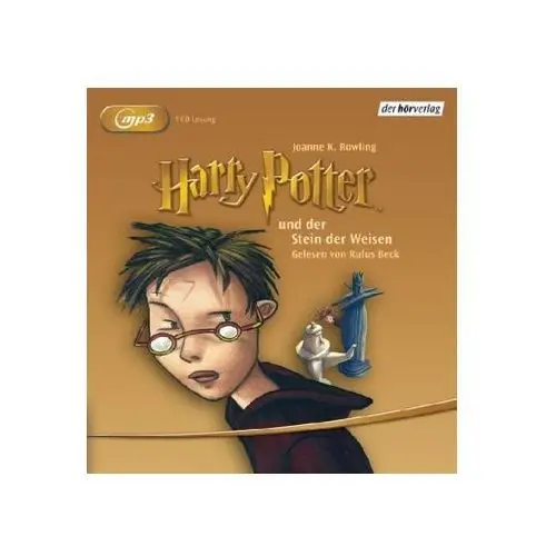 Harry Potter und der Stein der Weisen, 1 MP3-CD Rowlingová Joanne Kathleen
