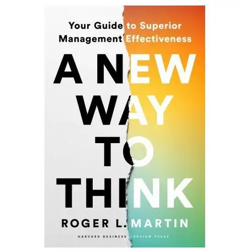 Harvard business review press New way to think