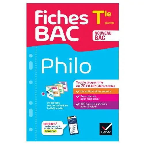 Fiches bac Philo Tle - Bac 2024