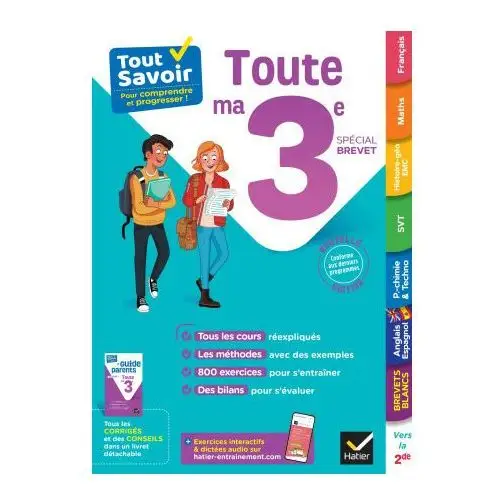 Tout savoir 3e Spécial brevet - Tout en un