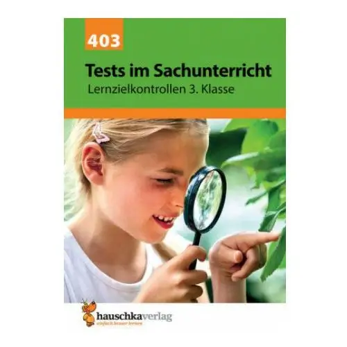 Tests im sachunterricht - lernzielkontrollen 3. klasse, a4- heft Hauschka verlag gmbh