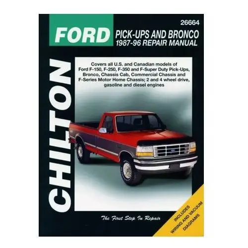 CH Ford Pick Ups And Bronco 1980-96 Haynes