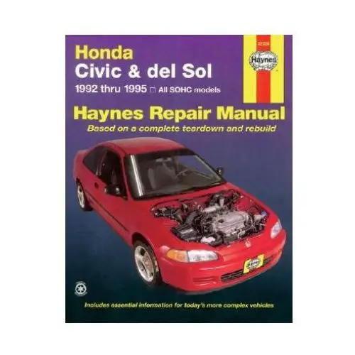 Honda Civic and Del Sol Automotive Repair Manual