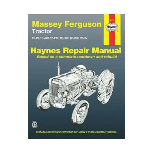 Haynes publishing group Massey ferguson tractor