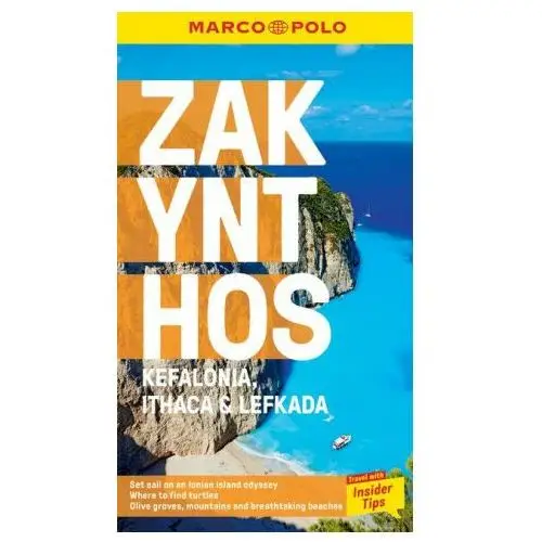 Zakynthos and Kefalonia Marco Polo Pocket Travel Guide - with pull out map