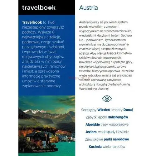 Austria travelbook - jakub pawłowski Helion