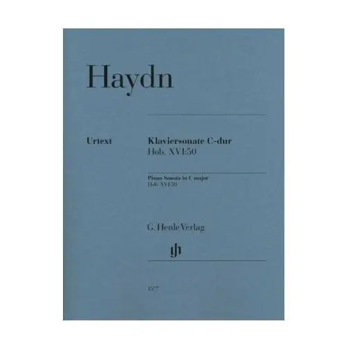 Henle, g. verlag Haydn, joseph - klaviersonate c-dur hob. xvi:50