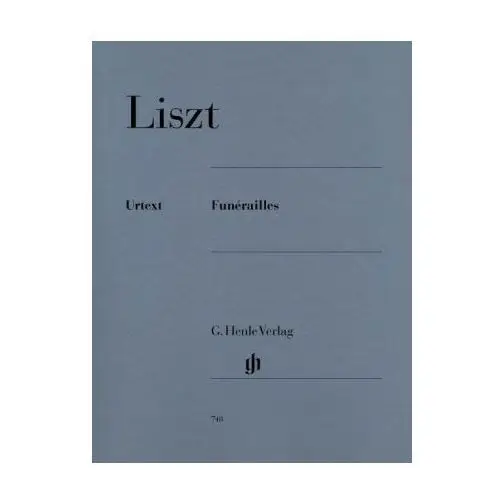 Henle, g. verlag Liszt, franz - funérailles