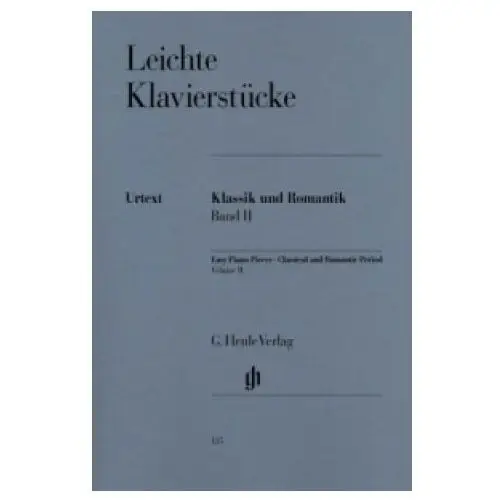 Henle Leichte klavierstücke - klassik und romantik, band ii. band.2