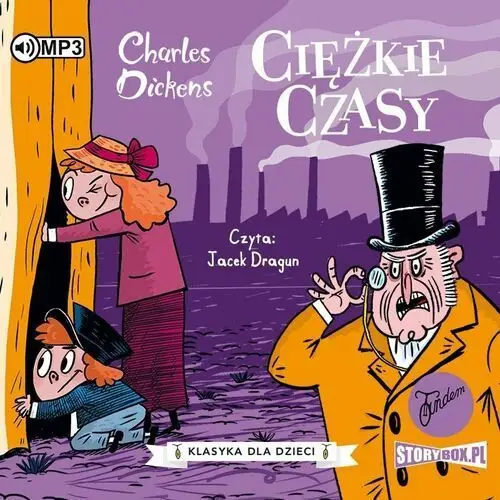 Cd mp3 ciężkie czasy. klasyka dla dzieci. charles dickens. tom 8 Heraclon international