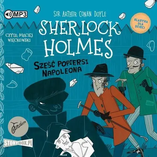 Heraclon international Cd mp3 sześć popiersi napoleona. sherlock holmes. tom 13