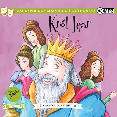 Król lear. klasyka dla dzieci. william szekspir. tom 11
