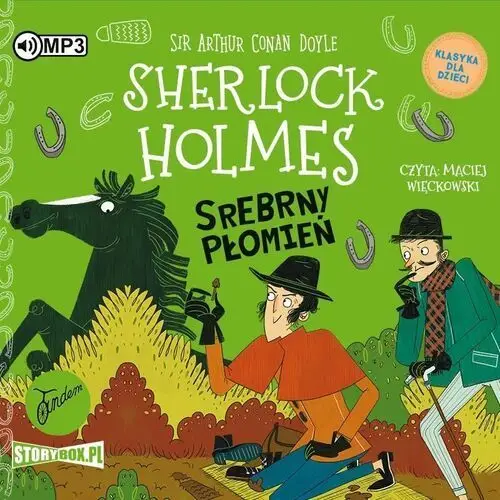 Srebrny płomień. klasyka dla dzieci. sherlock holmes. tom 16 Heraclon international