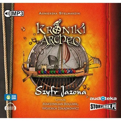 Kroniki Archeo T.8 Szyfr Jazona audiobook,385CD (7536079)