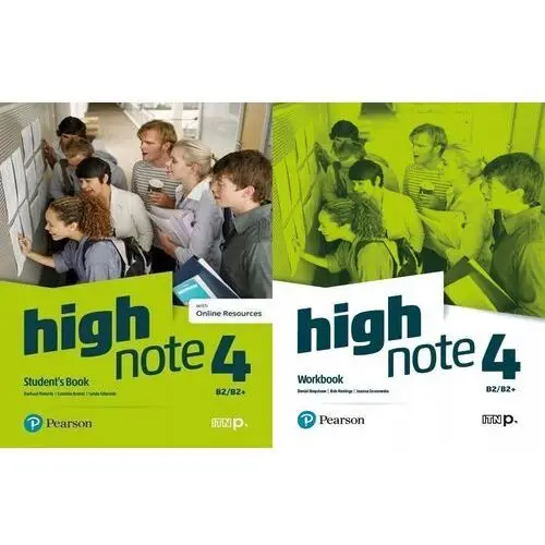 High Note 4 Komplet podręcznik kod ćwiczenia