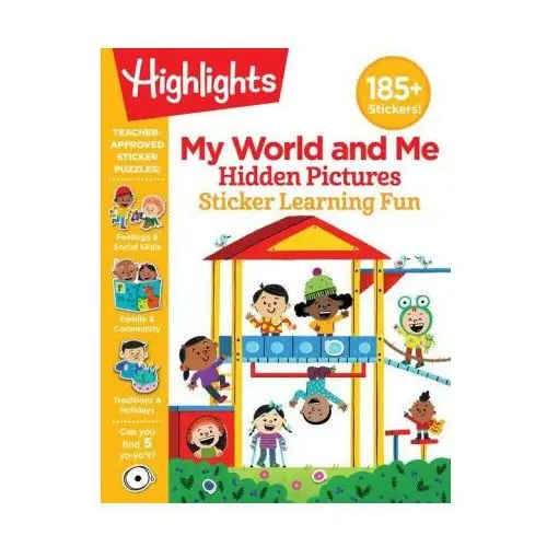 My World and Me Hidden Pictures Sticker Learning Fun