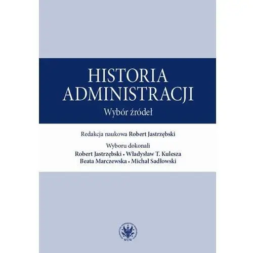 Historia administracji