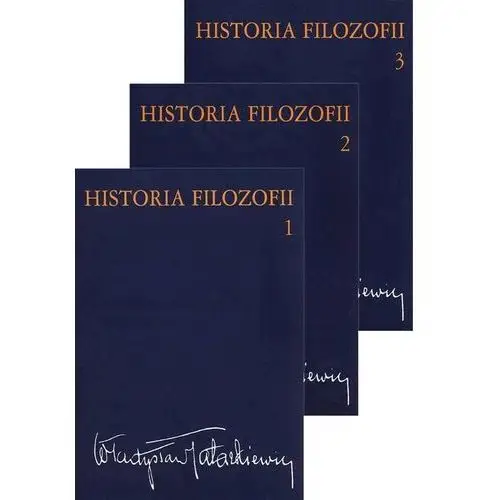 Historia filozofii Tom 1-3