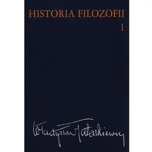 Historia filozofii Tom 1