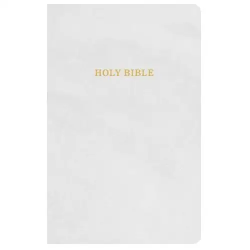 KJV Gift and Award Bible, White Imitation Leather